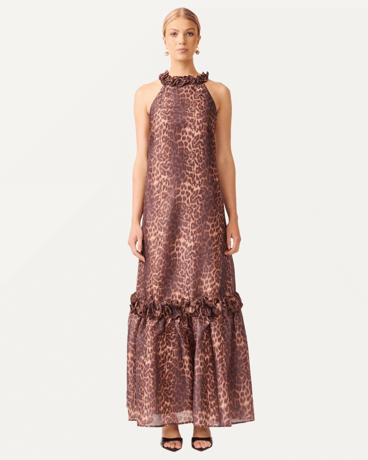 Zamira Halter Maxi Dress