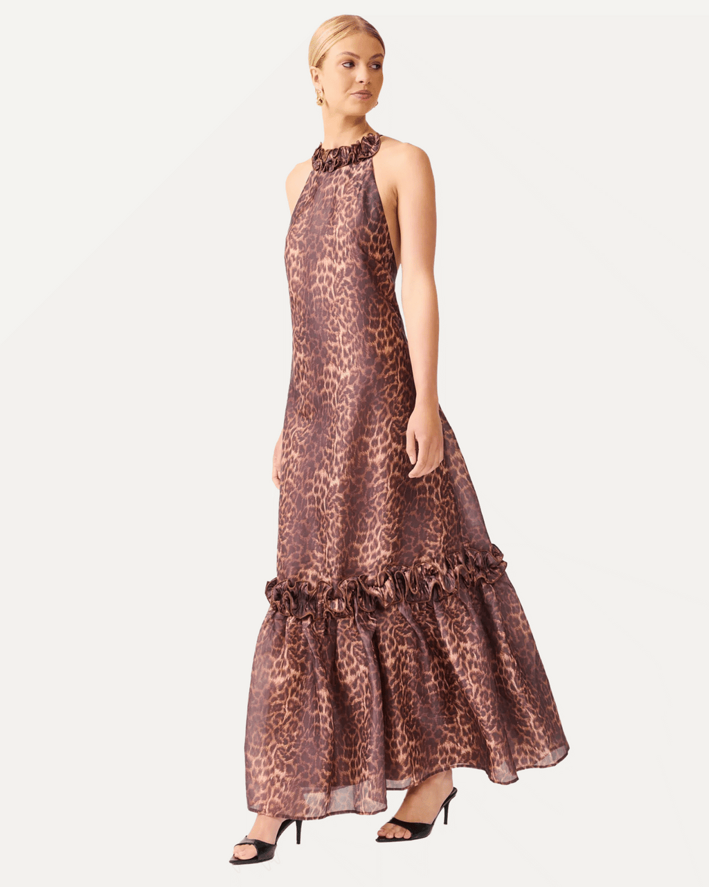 Zamira Halter Maxi Dress