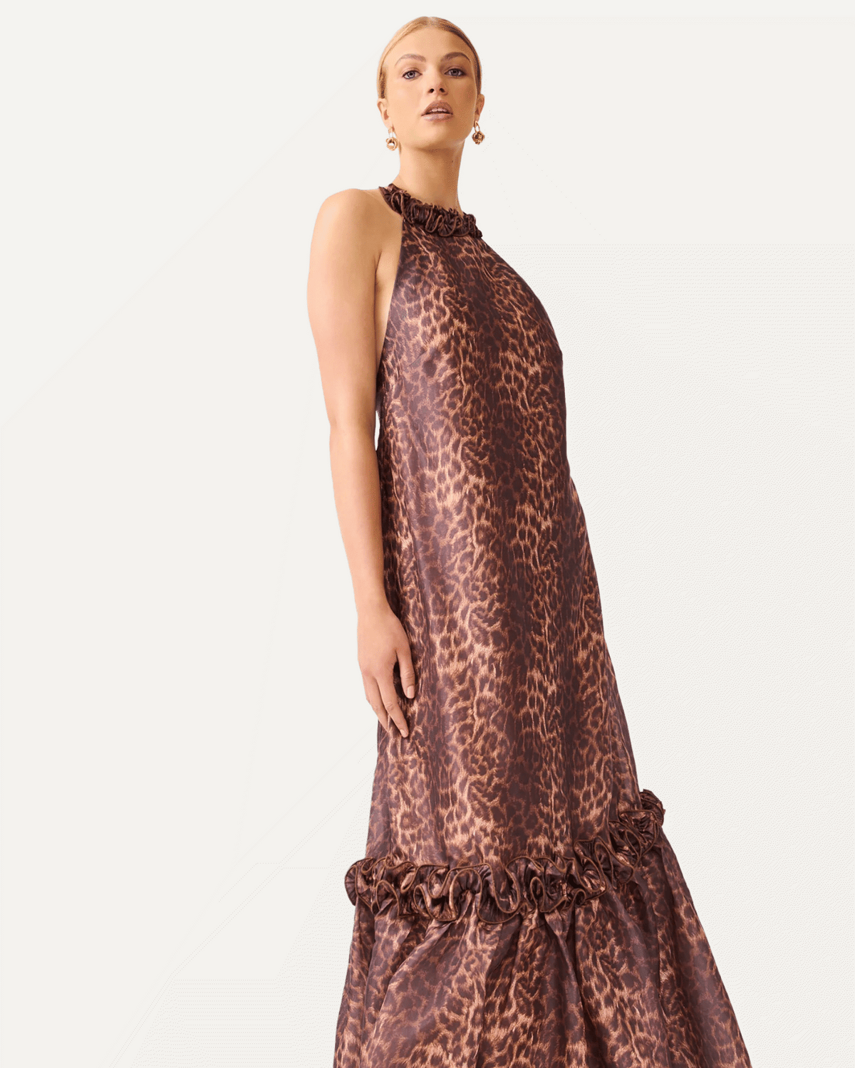 Zamira Halter Maxi Dress
